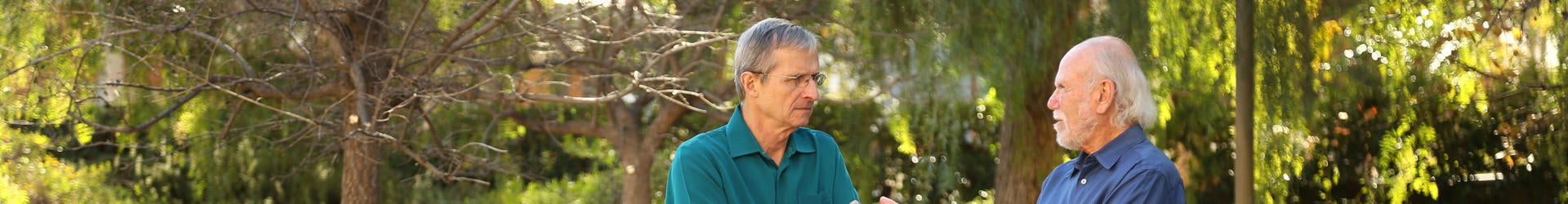 Nobel Laureates in Courtyard in Conversation
