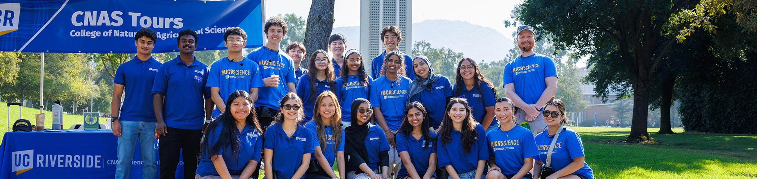 Science Ambassadors Group during Discover UCR Day 2024