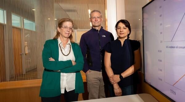 Frances Sladek, James Borneman, and Poonamjot Deol. (UCR/Stan Lim)