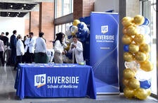 table cloth and roll up banner