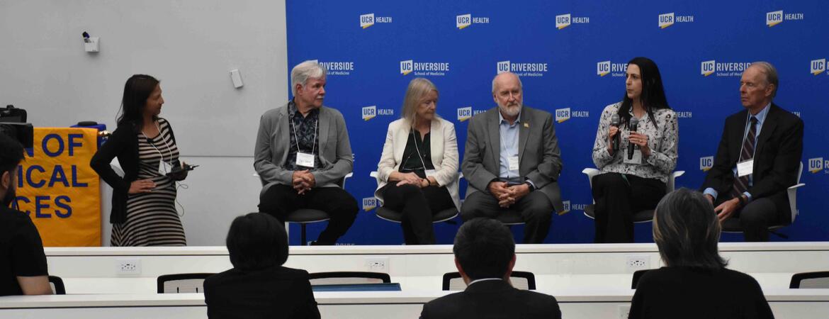 Panel discussion at the Biomedical Sciences 50th anniversary symposium