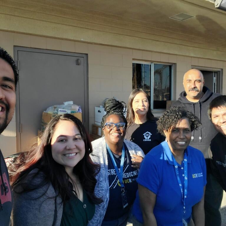 All Inclusive Drive volunteers