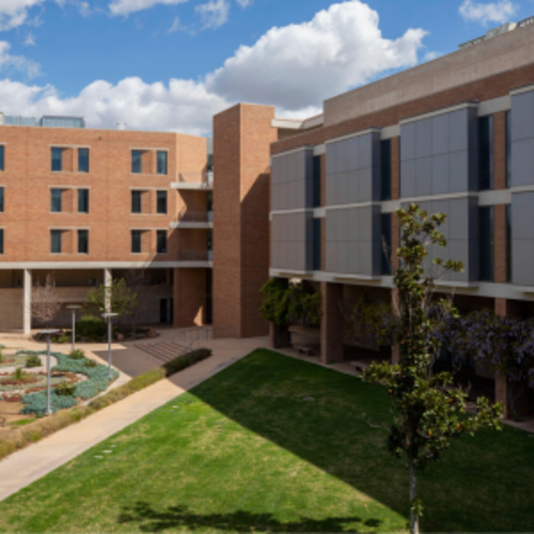 An outside shot of the INTS building at UCR