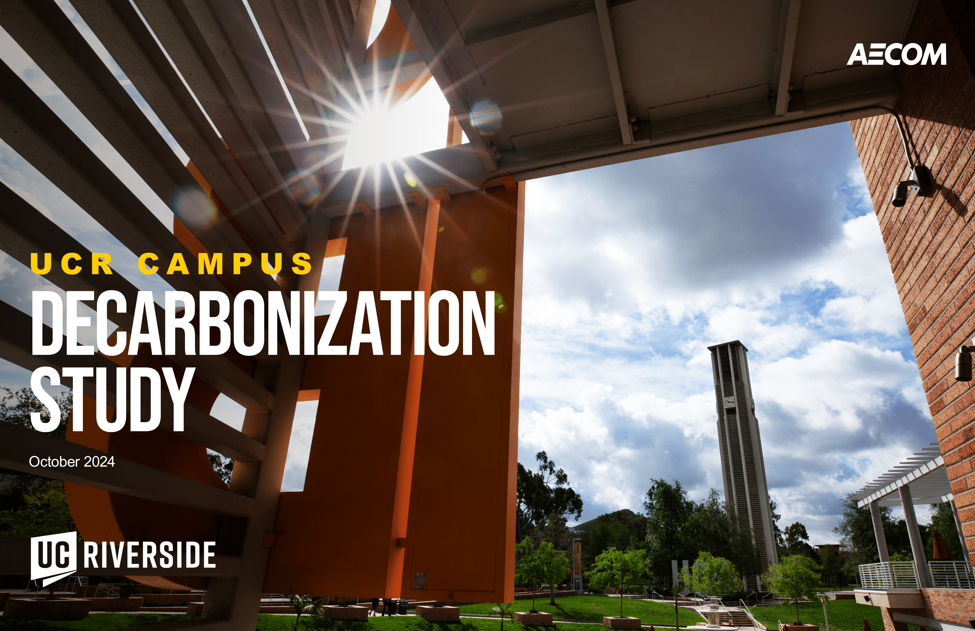 Study of Campus Decarbonization – UC Riverside (PDF)