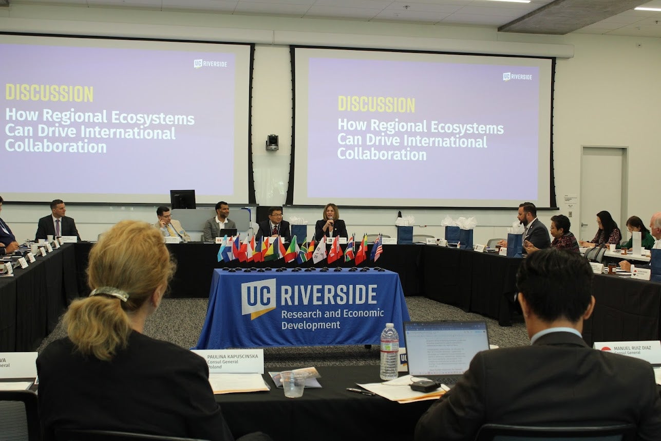 Los Angeles Consular Corps Visits UCR