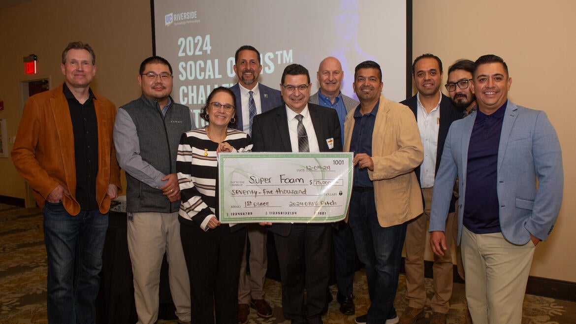 2024 SoCal OASIS™ Challenge Pitch Challenge_1st award_Super Foam