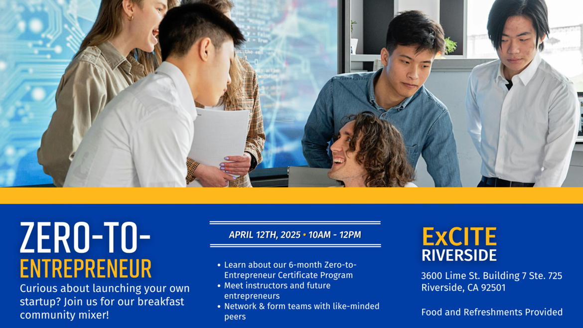 2025 Zero-to-Entrepreneur: Info Session + Mixer