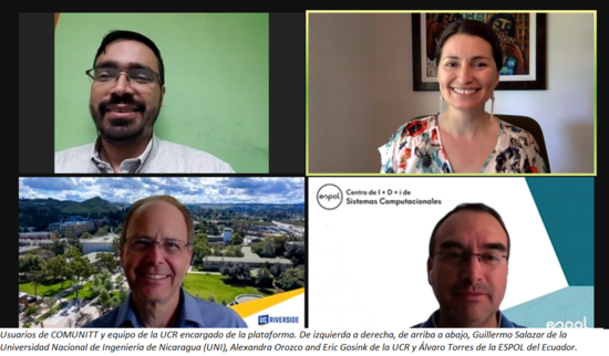 COMUNITT press release photo spanish