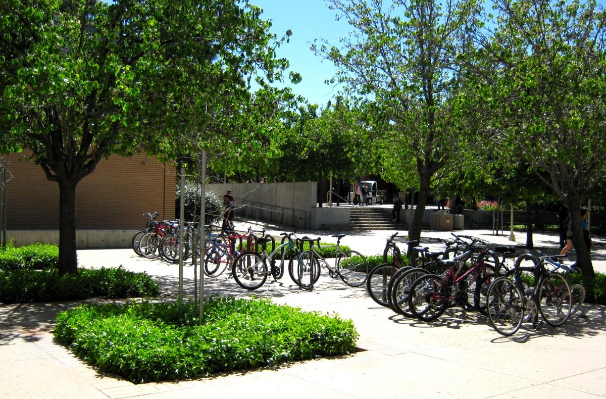 Bike Racks on Campus