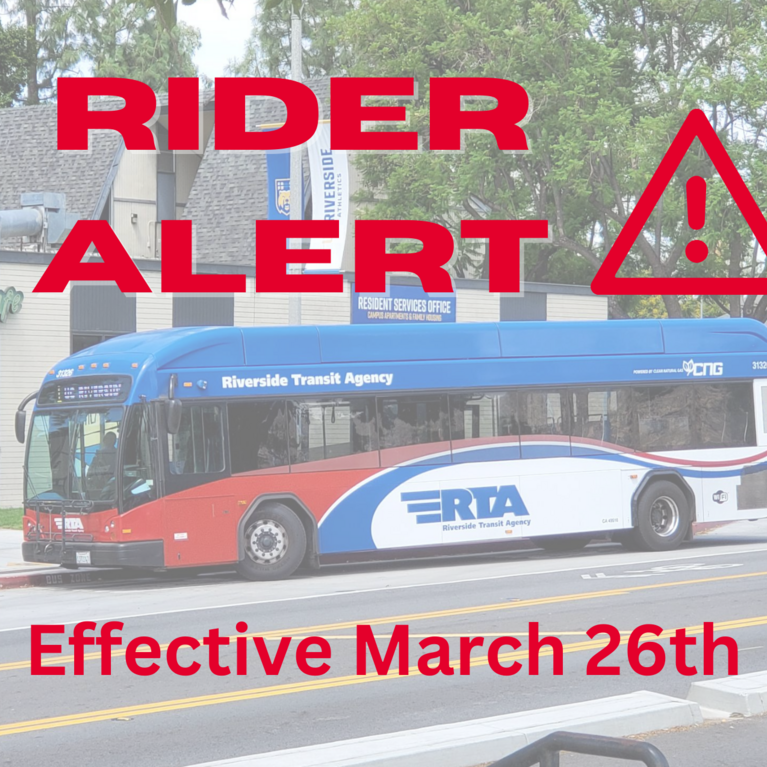 RTA Rider Alert