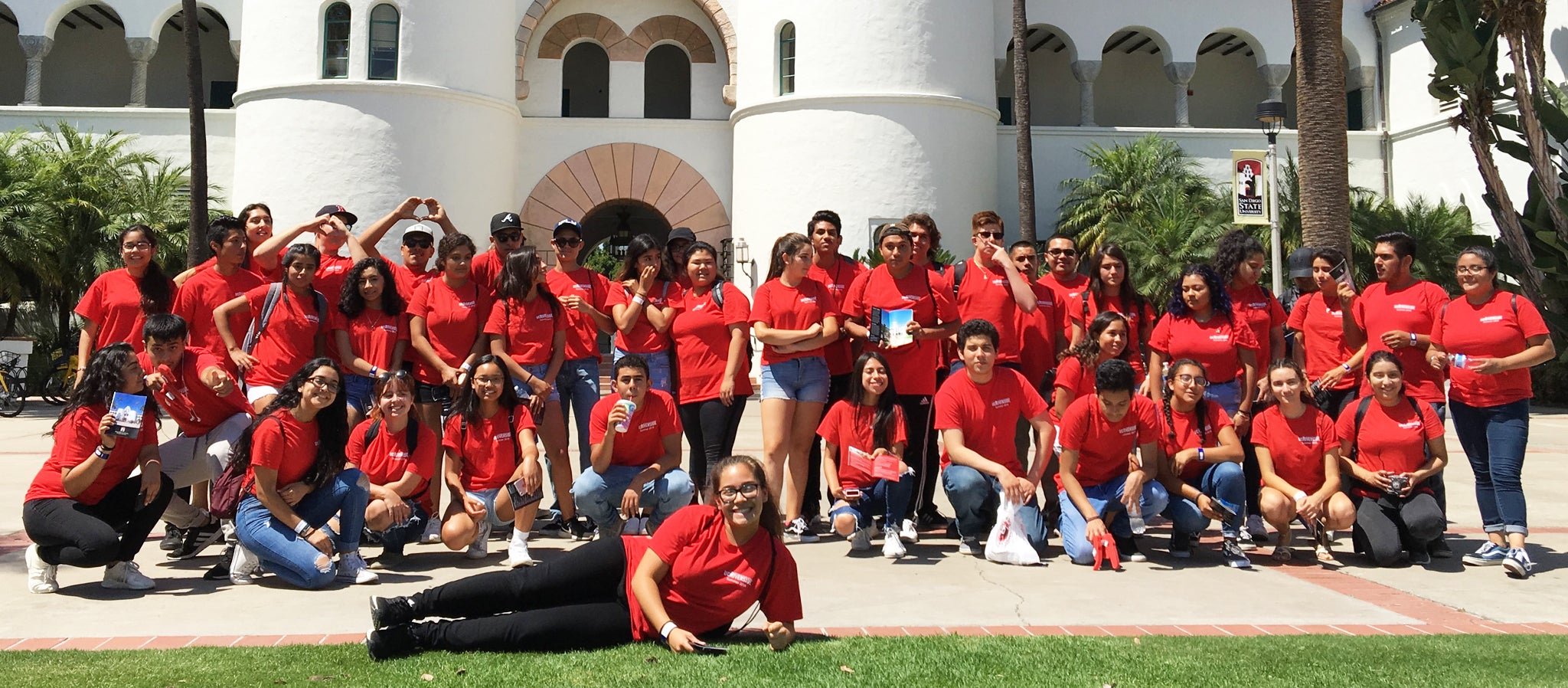 TRIO students slider