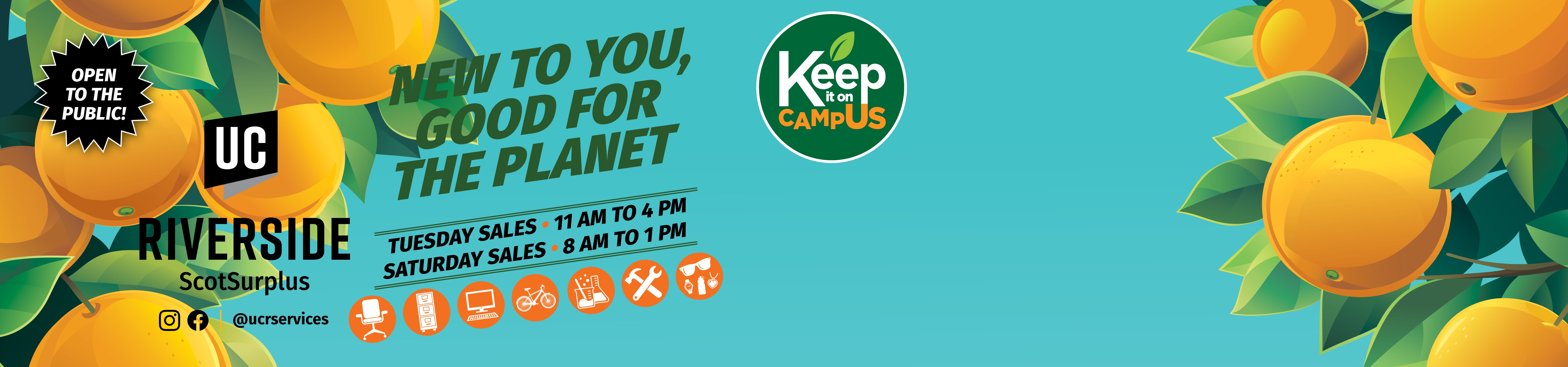 ScotSurplus Tuesday Sales 11 am to 4 pm, Saturday Sales 8 am to 1 pm