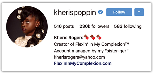 Kerispoppin Instagram