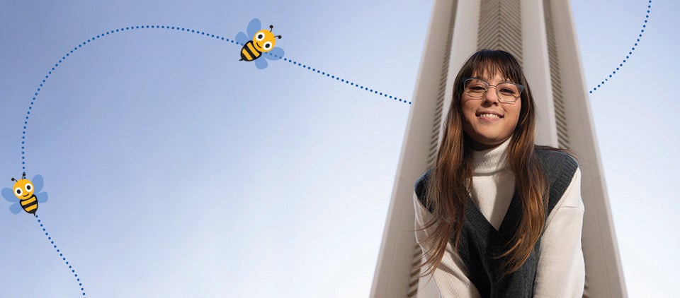 Samantha Park, 20, is a third-year creative writing and comparative literature major from Fresno.