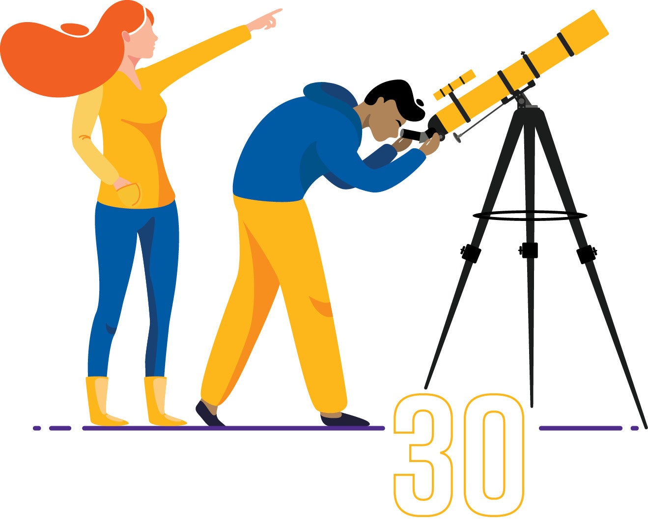 30 years is how long the project team has been searching for giant exoplanets, 