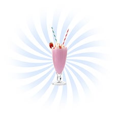 Strawberry Milkshake cup