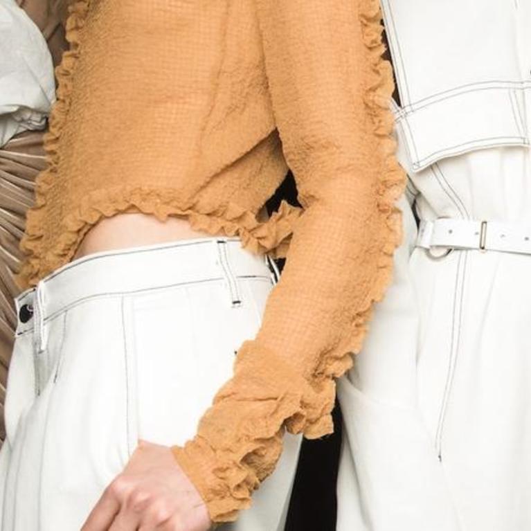 Fashion - white clothes close up