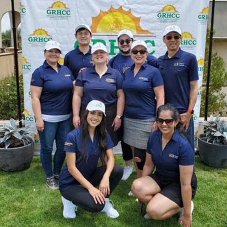 Golf tournament with AGSM Student Ambassadors