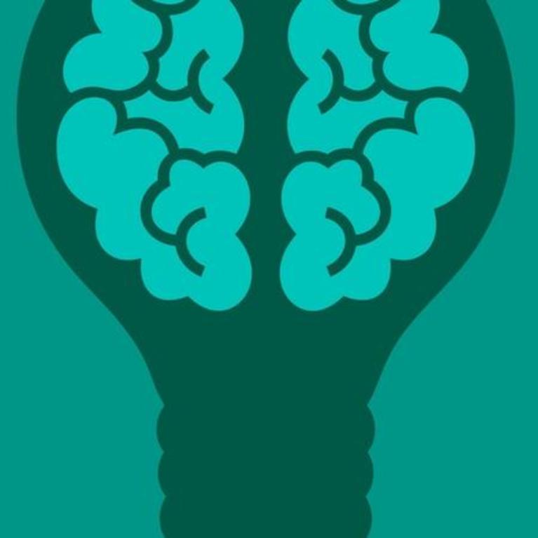 Crowdfunding brain & dollars graphic