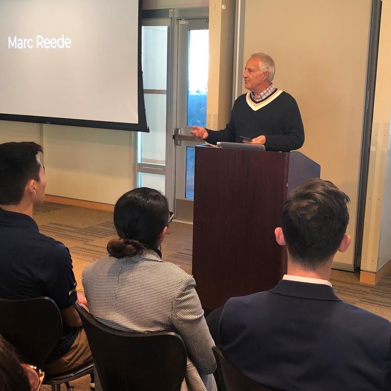 Marc Reede, college speaker and motivator