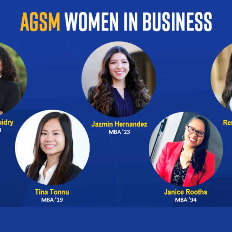 Women in Business AGSM panel March 2022