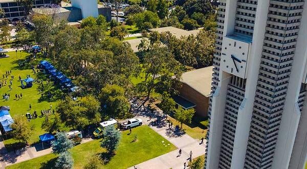 2025 Senior Sendoff Aerial View