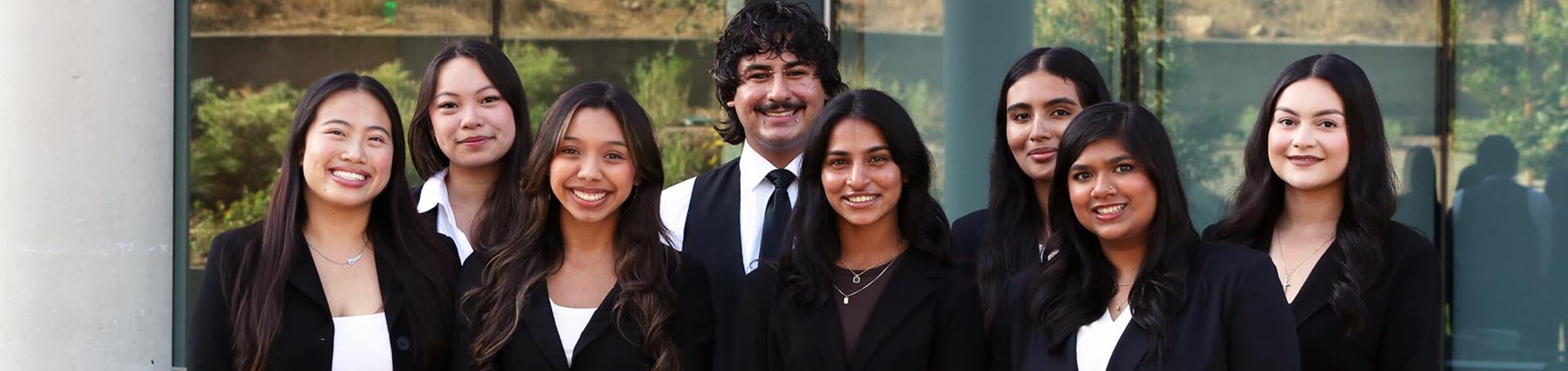 2025 UG student ambassadors at UCR School of Business