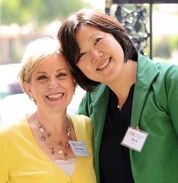 Ching Liu and Tamra Johnson