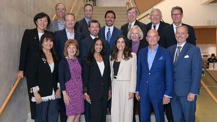 Past and present Executive Fellows