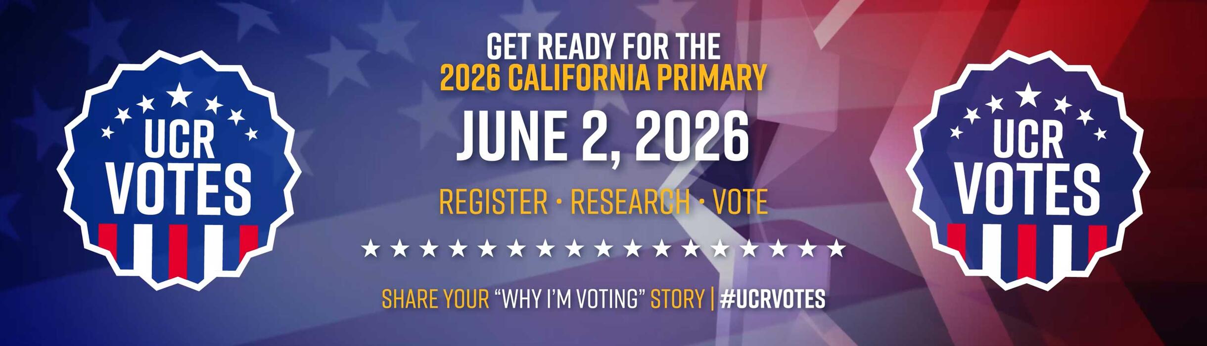 Get Ready for the California Primary Election, Tuesday, June 2, 2026