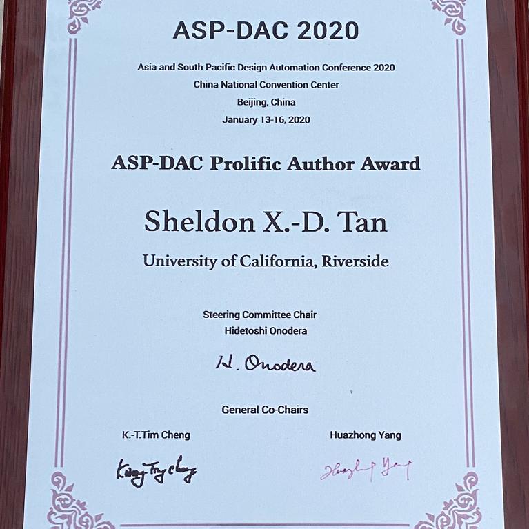 ASPDAC Prolific Award