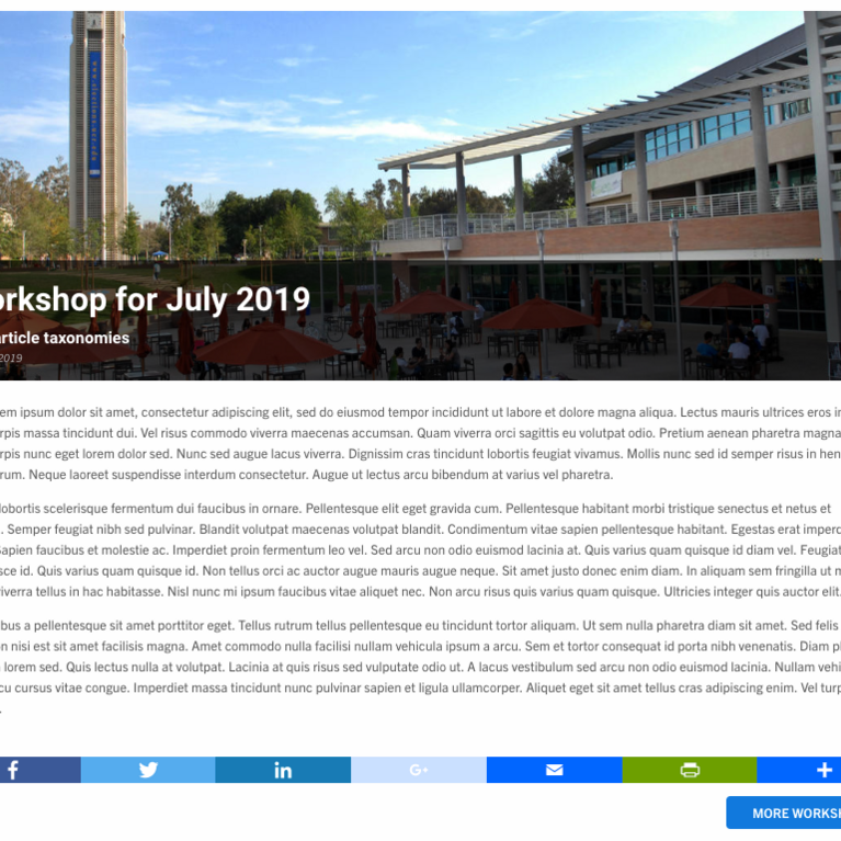 article new page screenshot