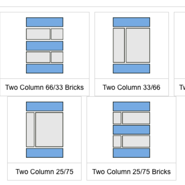 Full Width Layout screenshot