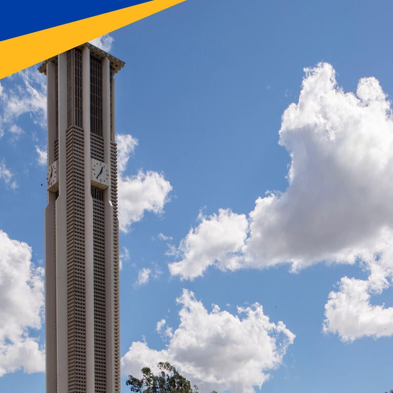 UCRiverside belltower and sky