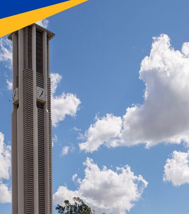 UCRiverside belltower and sky