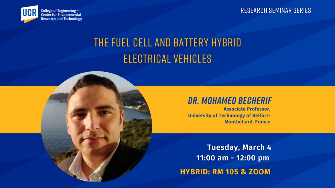 Research Seminar: Mohammed Becherif