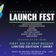 BCOE Launch fest, campus resources, student organizations, games, popcorn, cotton candy