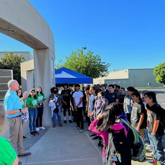 Dr. Matthew Barth sharing more about CE-CERT, it’s focus areas, accomplishments and vision for the future