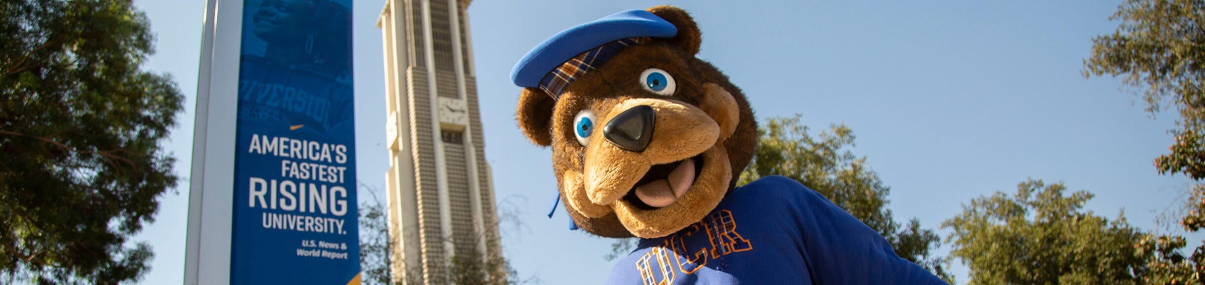 Scotty in front of the Bell tower