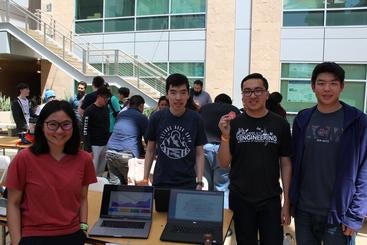 Students at citrus hack
