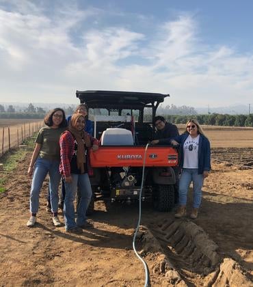 Interns in the Field 