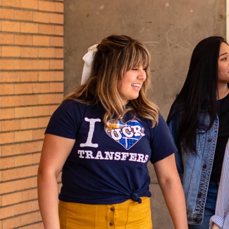 UCR Students walking