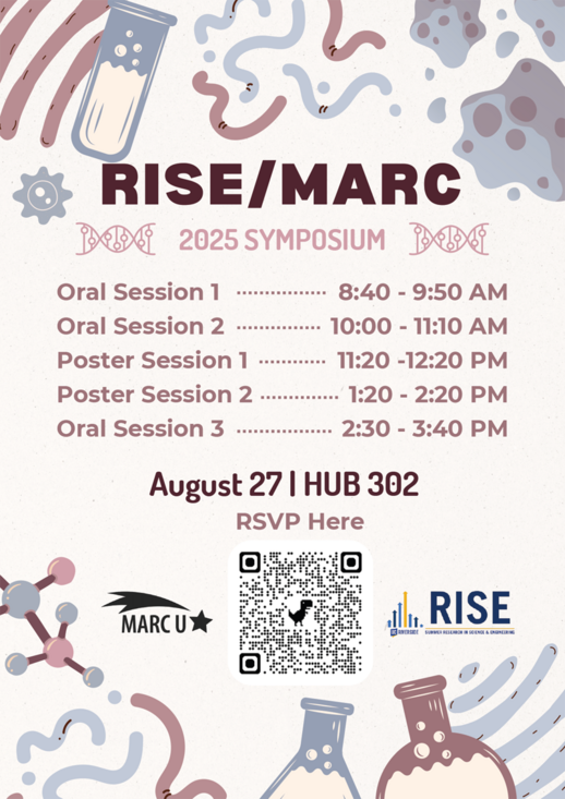 2025 RISE/MARC Symposium Flyer