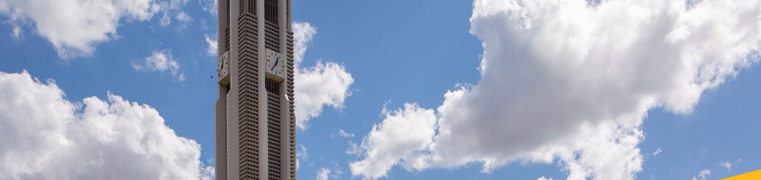 Belltower and clouds