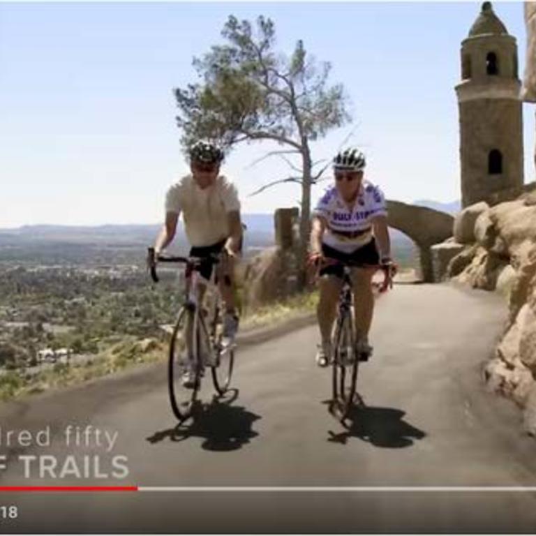 riding bike in riverside hills