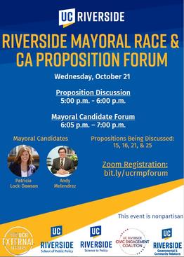 Candidate Forum Flyer