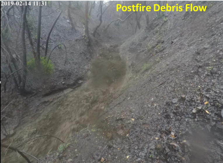 postfire debris flow