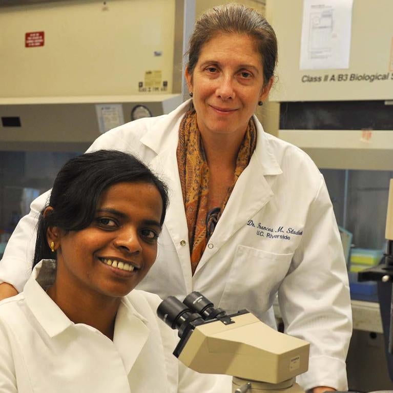 Frances Sladek and Karthikeyani Chellappa