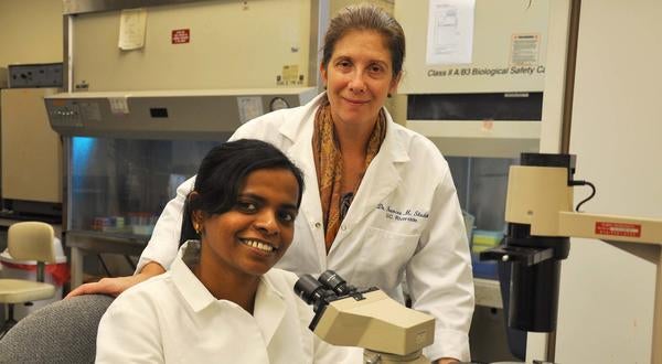 Frances Sladek and Karthikeyani Chellappa