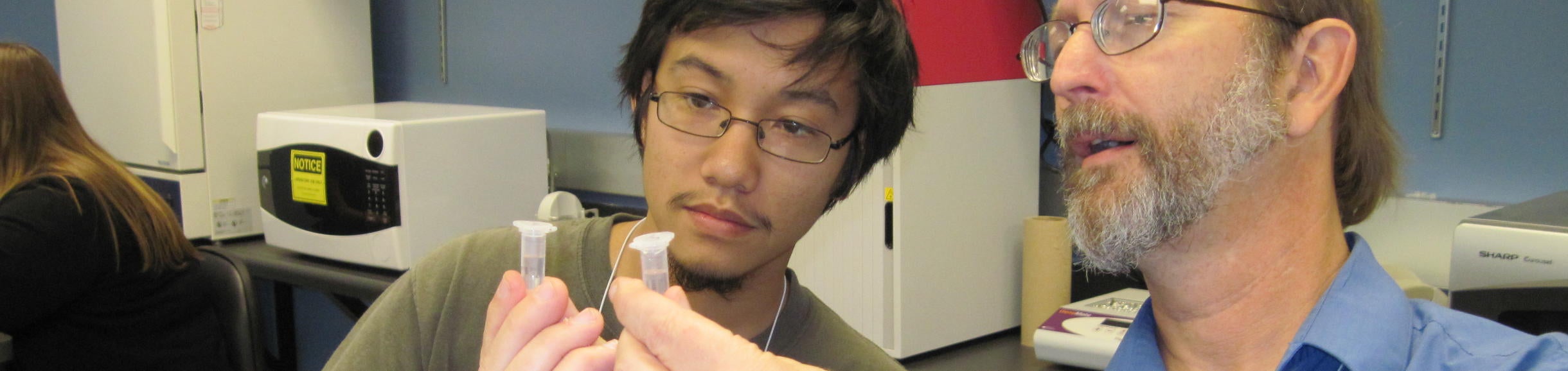 Mentor teacher with a student